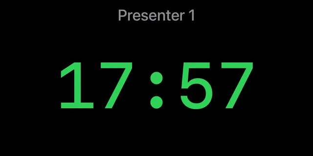 A Countdown at 17:57